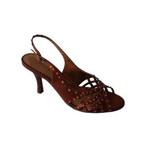 Dress Barn Brown Slingback Heels    3/$60